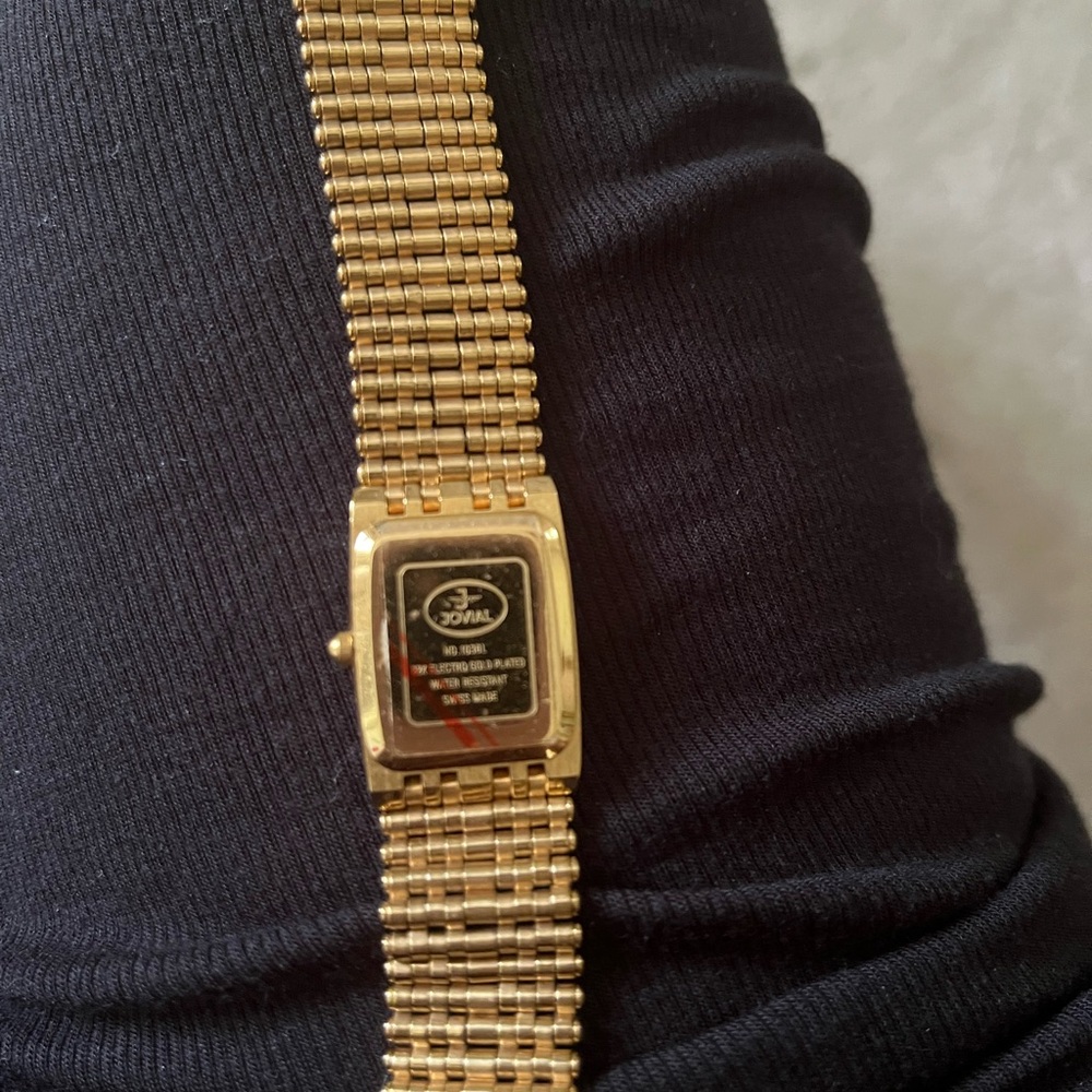 Women’s Jovial brand gold plated watch ❤️